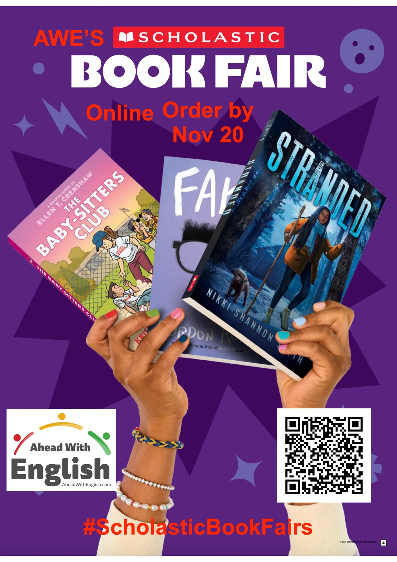 AWE Scholastic Book Club May 2026